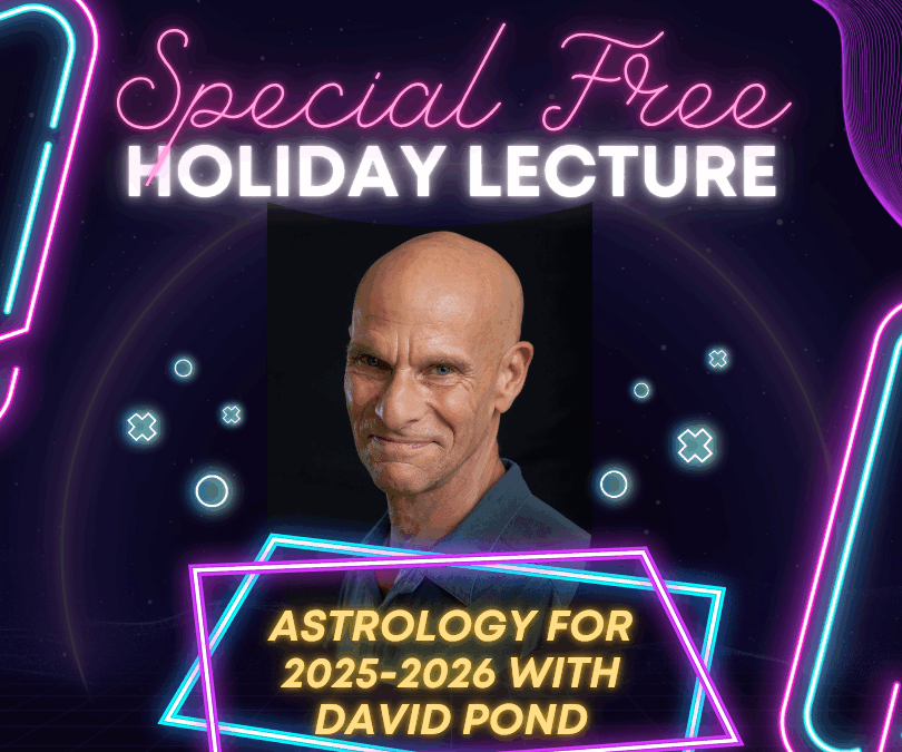 Livestream of David Pond  – Astrology of 2025-2026